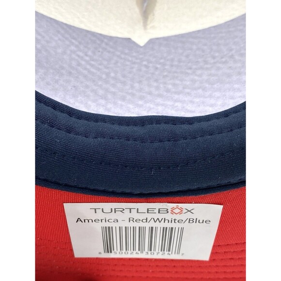 Turtlebox Old Glory Trucker Hat/Cap Snap-Back - Picture 6 of 7